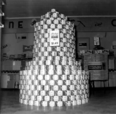 Display of Pecans Promotional Advertising Image