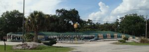 Picture of building shaped like a big alligator.