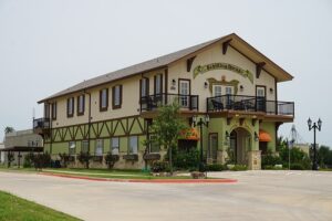 Photo of the German-style Schillinghaus Bed and Breakfast in Muenster, Texas.