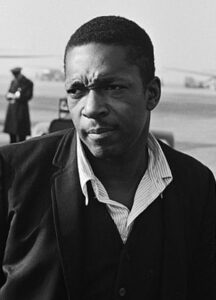 Picture of John Coltrane.