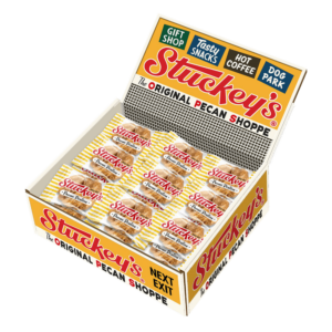 24 peice box of Stuckey's Pecan Pralines.