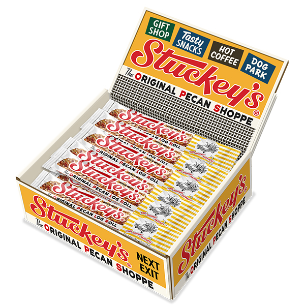 Stuckey's | Pecan Log Roll |12 pack | 4 oz