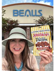 Stephanie outside of Bealls 