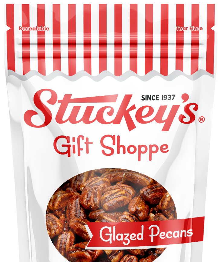 8 oz bag glazed pecans